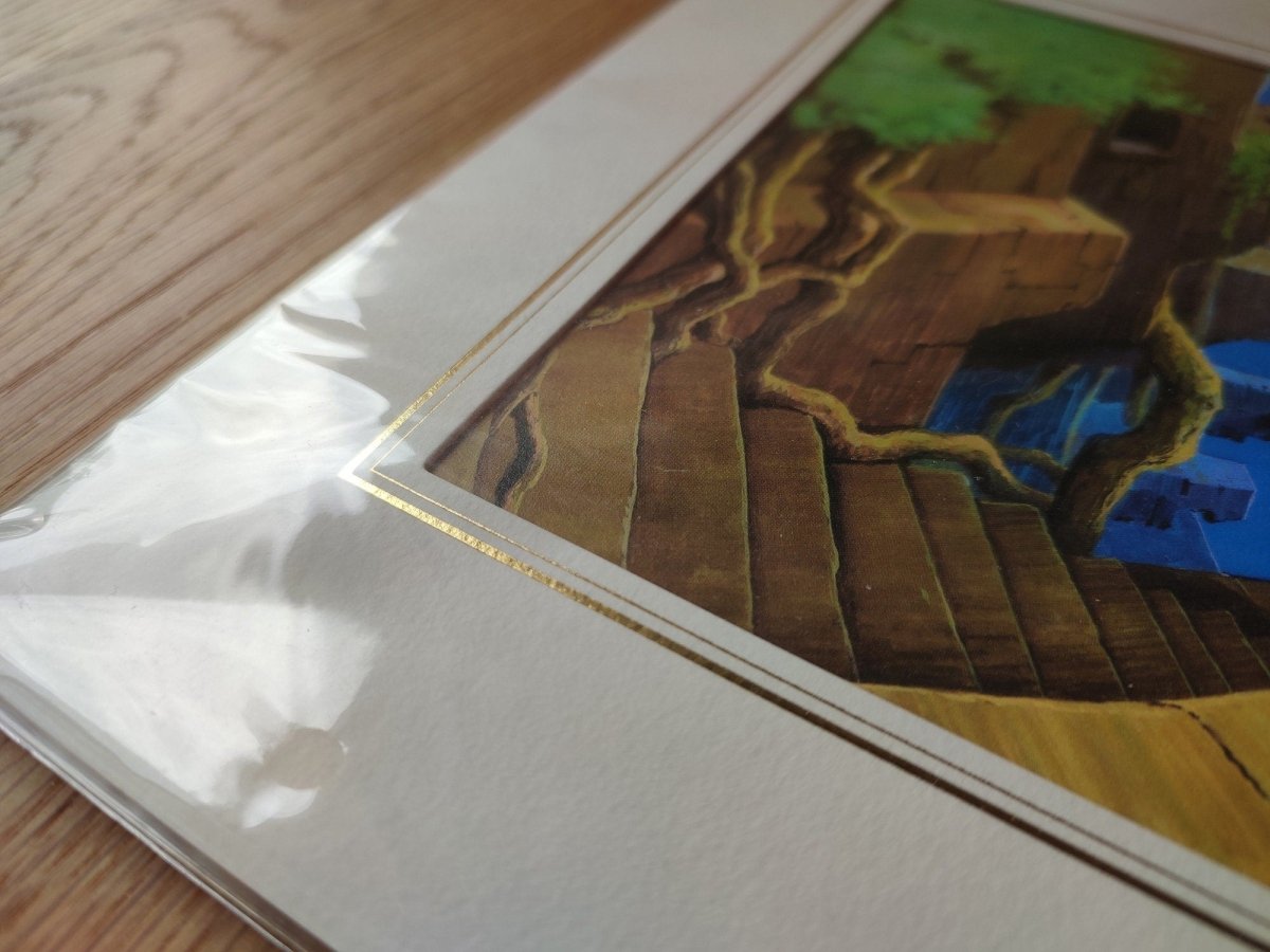 Laputa Castle in the Sky Wall Decor + Postcard • Ghibli Exhibition Exclusive - Kamaji Market