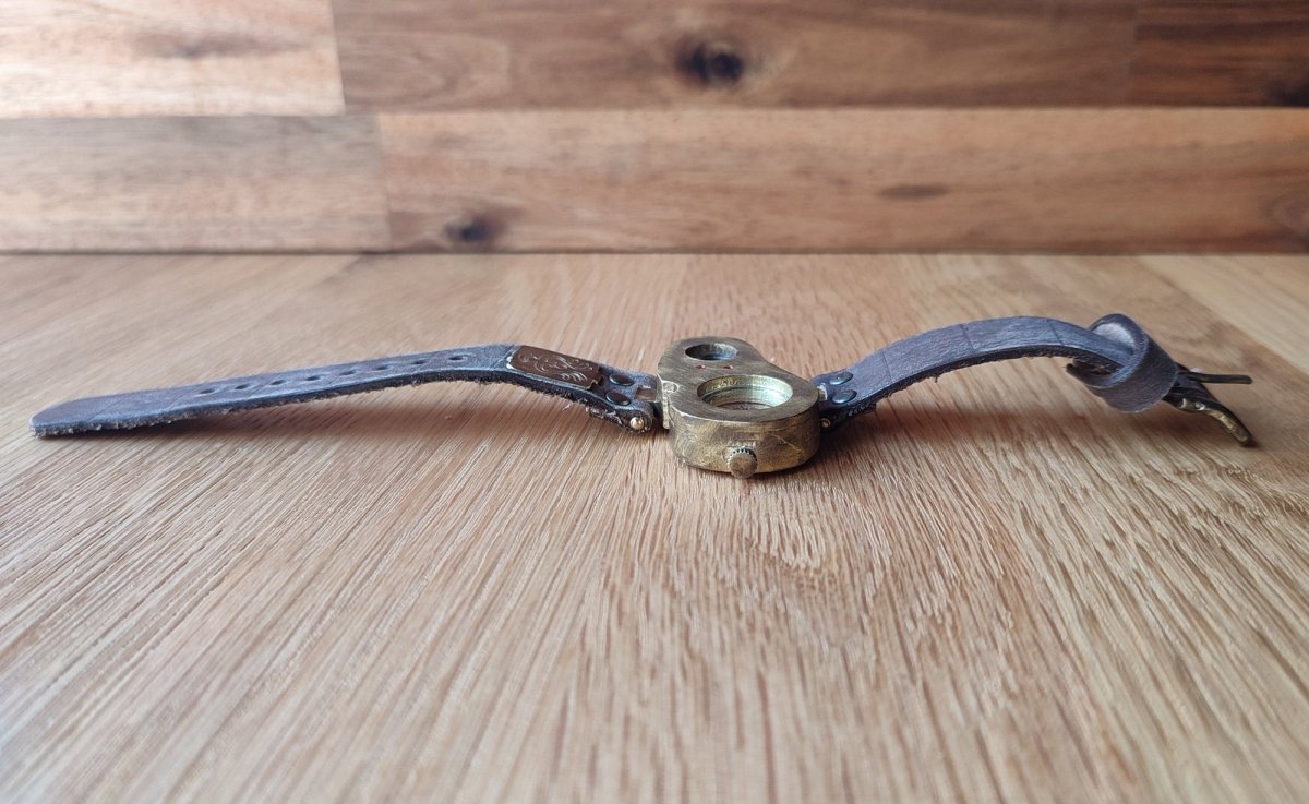 Laputa Robot Soldier Handmade Wrist Watch • Steampunk Style • Ghibli Museum Exclusive - Kamaji Market