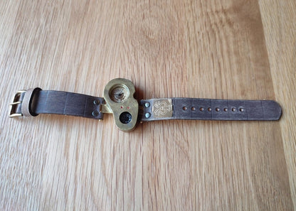 Laputa Robot Soldier Handmade Wrist Watch • Steampunk Style • Ghibli Museum Exclusive - Kamaji Market