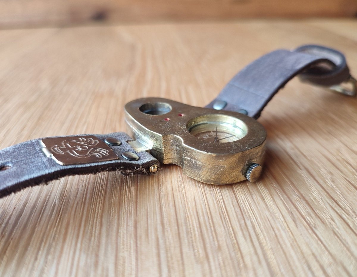 Laputa Robot Soldier Handmade Wrist Watch • Steampunk Style • Ghibli Museum Exclusive - Kamaji Market