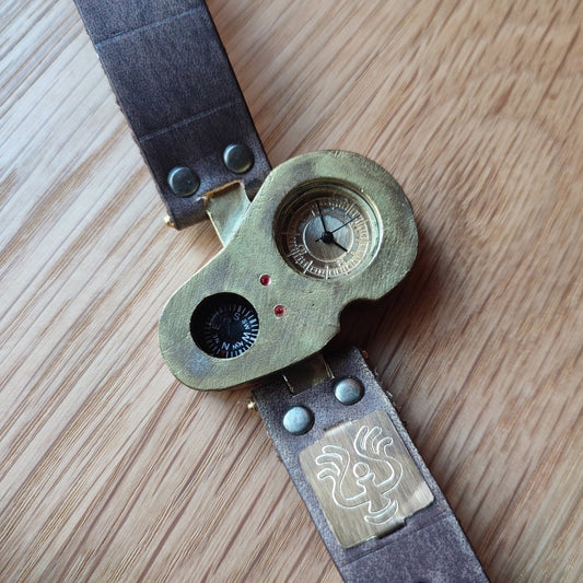Laputa Robot Soldier Handmade Wrist Watch • Steampunk Style • Ghibli Museum Exclusive - Kamaji Market
