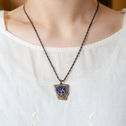 Laputa Robot Soldier Necklace • Japanese Jewelry • Ghibli Museum Exclusive - Kamaji Market