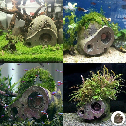 Laputa Robot Soldier Planter/Figure/Aquarium Decoration - Kamaji Market