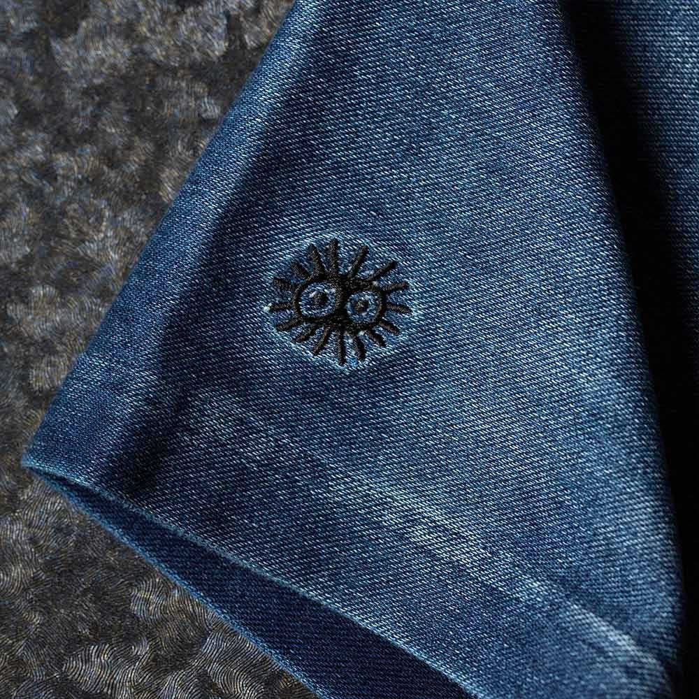 My Neighbor Totoro Blue Happi, Cardigan, Robe - Kamaji Market