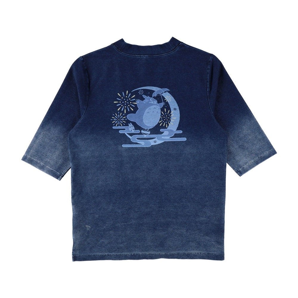 My Neighbor Totoro Blue Happi, Cardigan, Robe - Kamaji Market