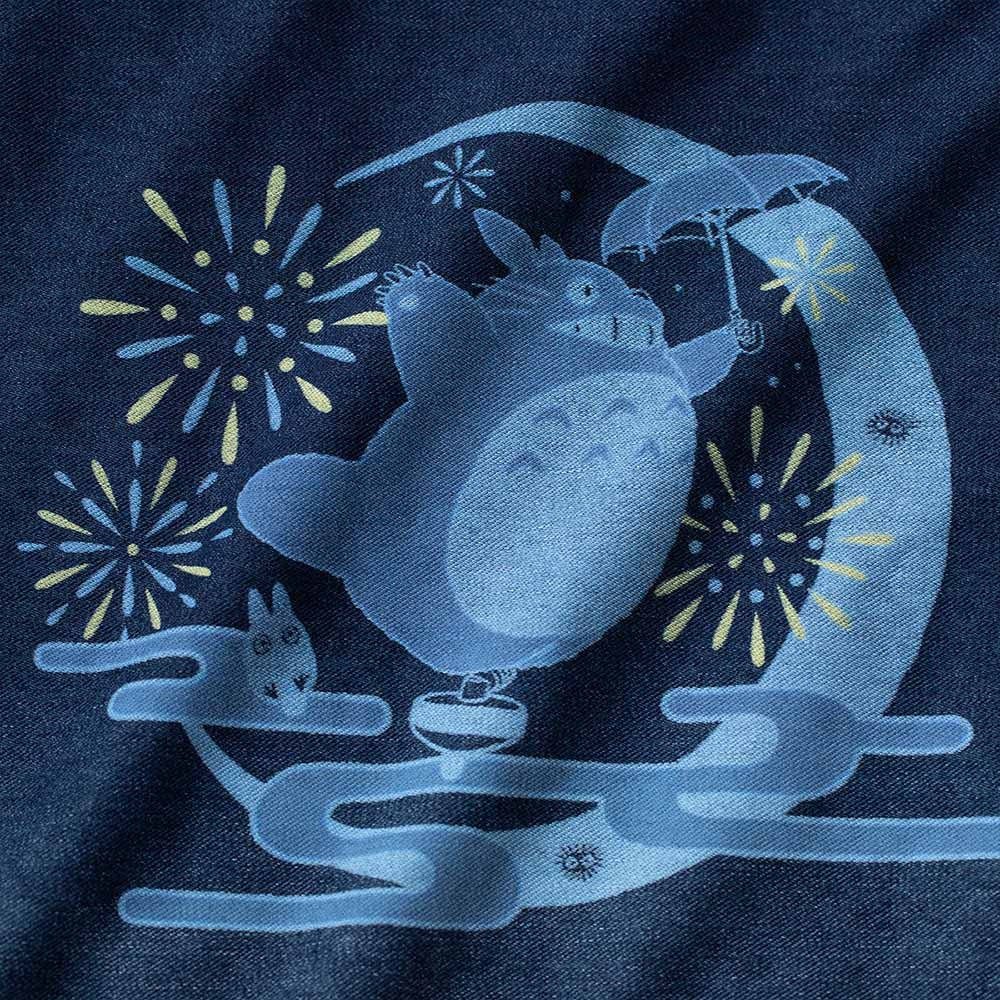 My Neighbor Totoro Blue Happi, Cardigan, Robe - Kamaji Market
