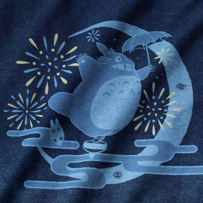 My Neighbor Totoro Blue Happi, Cardigan, Robe - Kamaji Market