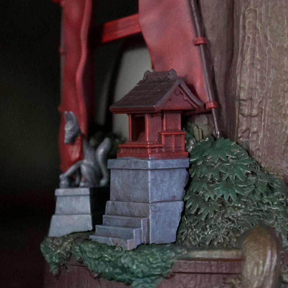 My Neighbor Totoro Light Up Diorama, Theater Poster Art Figure - Kamaji Market