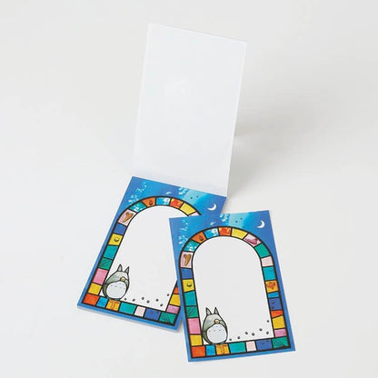My Neighbor Totoro Notepad • Stained Glass Design • Ghibli Museum Exclusive - Kamaji Market