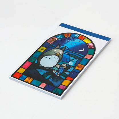 My Neighbor Totoro Notepad • Stained Glass Design • Ghibli Museum Exclusive - Kamaji Market