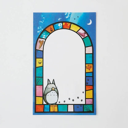 My Neighbor Totoro Notepad • Stained Glass Design • Ghibli Museum Exclusive - Kamaji Market