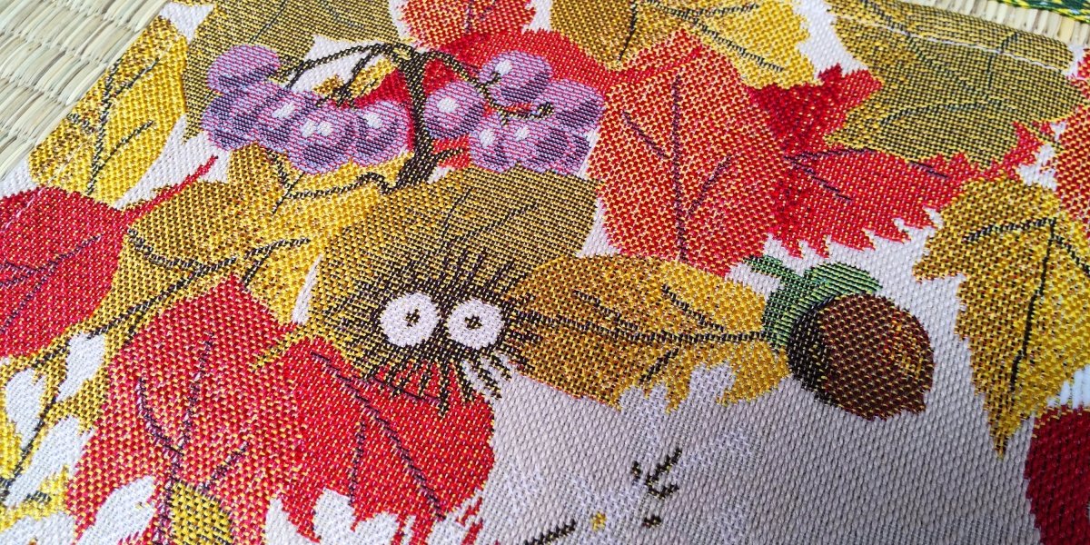 My Neighbor Totoro Place Mat • Weave Gobelin • Tapestry - Kamaji Market