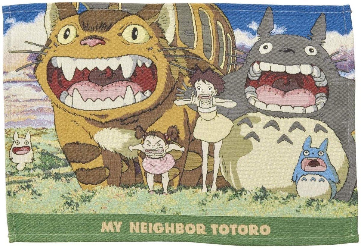 My Neighbor Totoro Place Mat • Weave Gobelin • Tapestry - Kamaji Market
