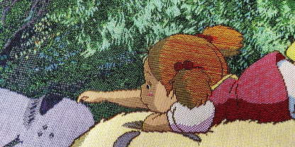 My Neighbor Totoro Place Mat • Weave Gobelin • Tapestry - Kamaji Market