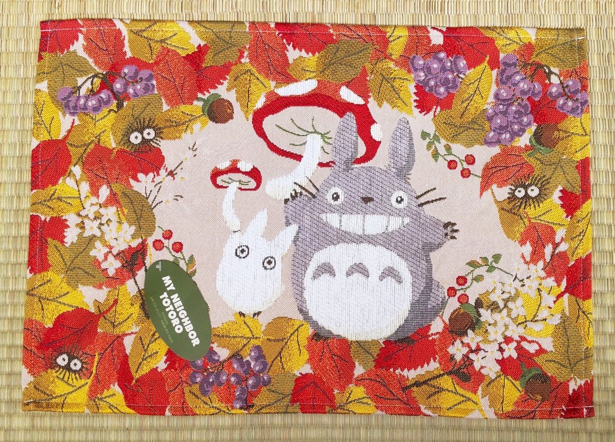 My Neighbor Totoro Place Mat • Weave Gobelin • Tapestry - Kamaji Market