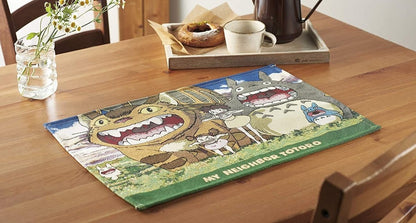 My Neighbor Totoro Place Mat • Weave Gobelin • Tapestry - Kamaji Market