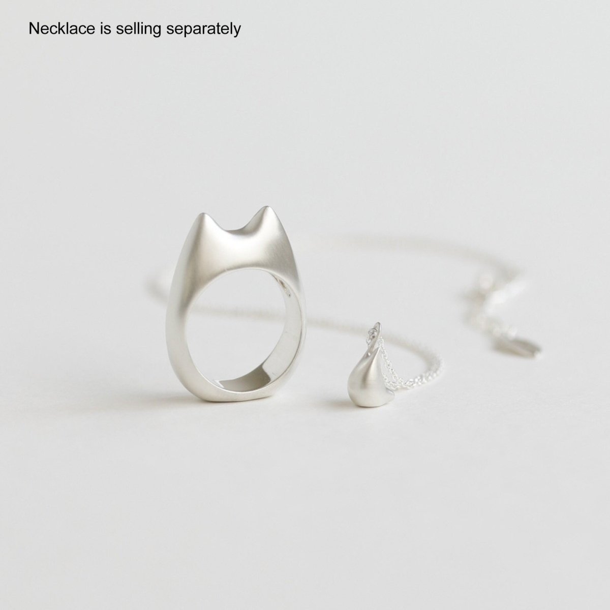 My Neighbor Totoro Silver Ring • Japanese Handmade Jewelry • Ghibli Museum Exclusive - Kamaji Market
