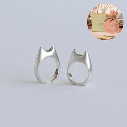 My Neighbor Totoro Silver Ring • Japanese Handmade Jewelry • Ghibli Museum Exclusive - Kamaji Market