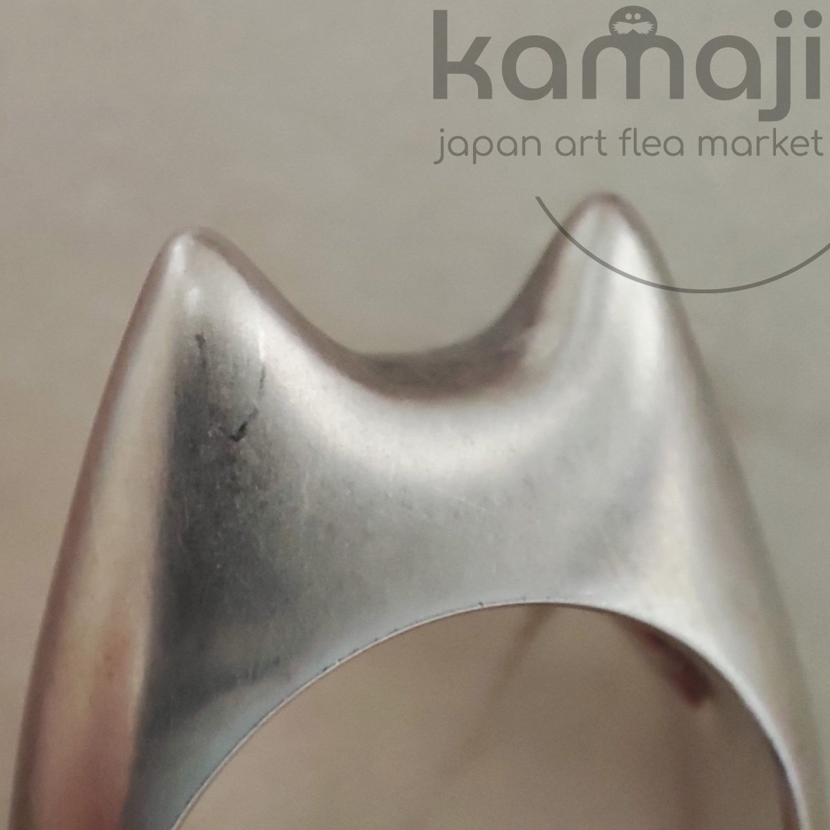 My Neighbor Totoro Silver Ring • Japanese Handmade Jewelry • Ghibli Museum Exclusive - Kamaji Market
