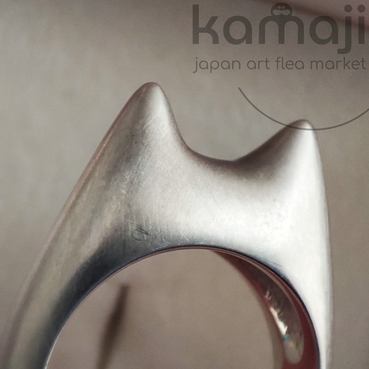 My Neighbor Totoro Silver Ring • Japanese Handmade Jewelry • Ghibli Museum Exclusive - Kamaji Market