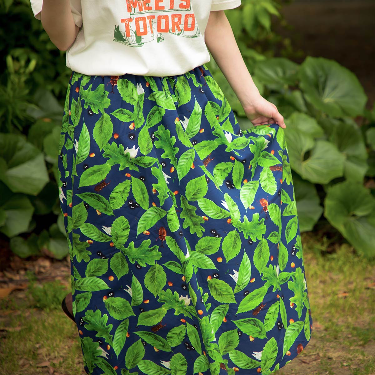 My Neighbor Totoro Skirt • Blue Hawaiian Style GBL - Kamaji Market