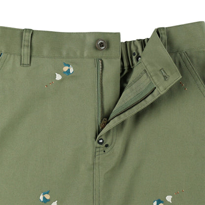 My Neighbor Totoro Skirt • Green Embroidery GBL - Kamaji Market