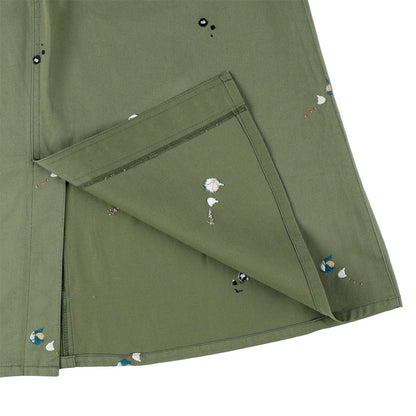 My Neighbor Totoro Skirt • Green Embroidery GBL - Kamaji Market