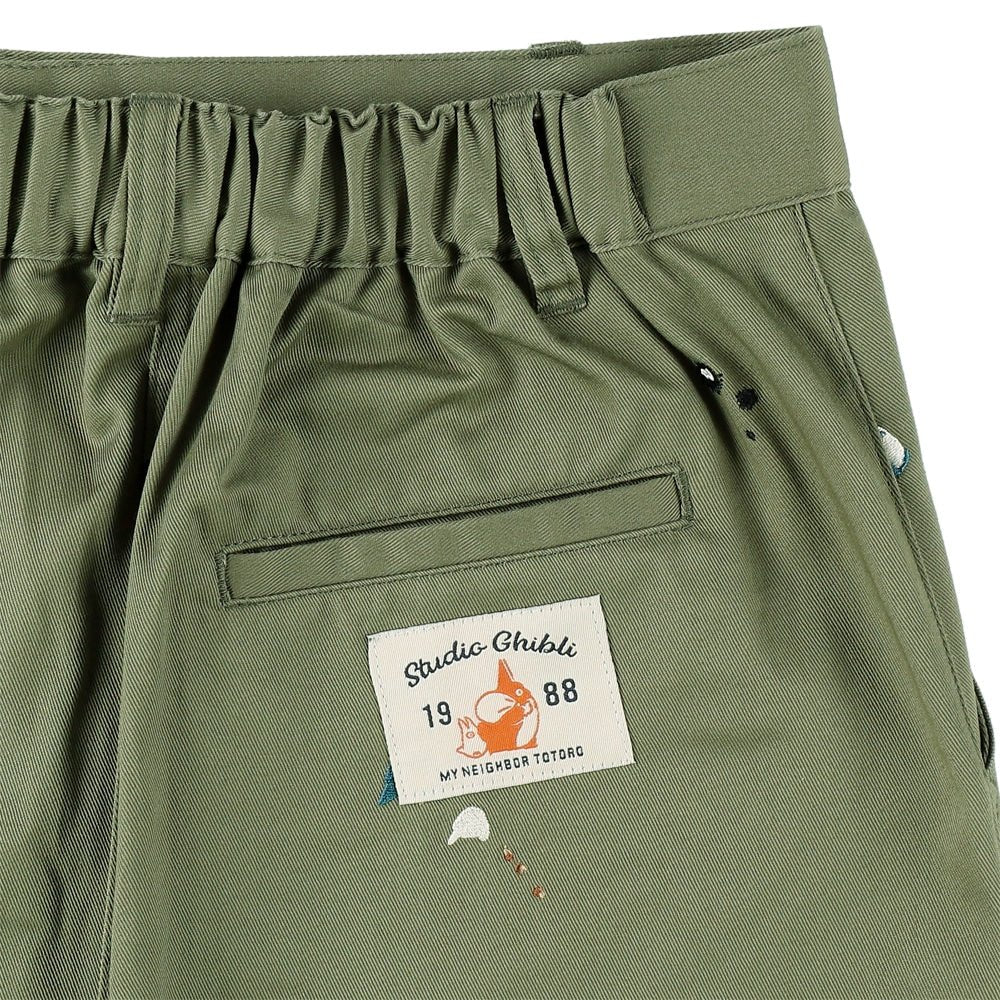 My Neighbor Totoro Skirt • Green Embroidery GBL - Kamaji Market