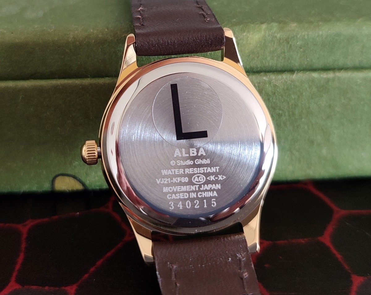 My Neighbor Totoro Wrist Watch Golden-Brown • ALBA Seiko - Kamaji Market