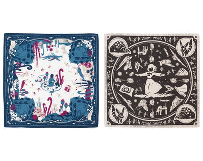 Nausicaa of the Valley of the Wind Tapestry/Bandana/Handkerchief • Ghibli Exhibition Exclusive - Kamaji Market