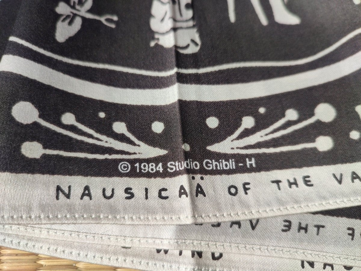 Nausicaa of the Valley of the Wind Tapestry/Bandana/Handkerchief • Ghibli Exhibition Exclusive - Kamaji Market