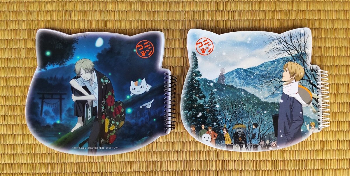 Nyanko-Sensei Notepad/Notebook • Natsume's Book of Friends(Natsume Yuujinchou) Anime Planner/Memo pad • Kawaii Cat Japanese Stationary - Kamaji Market