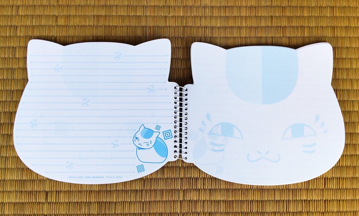 Nyanko-Sensei Notepad/Notebook • Natsume's Book of Friends(Natsume Yuujinchou) Anime Planner/Memo pad • Kawaii Cat Japanese Stationary - Kamaji Market
