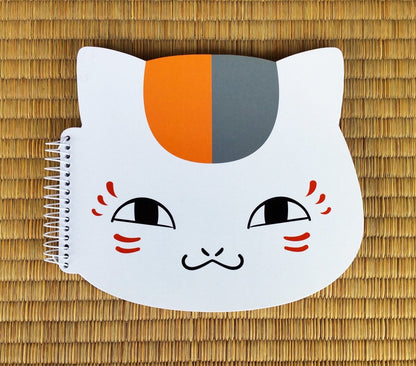 Nyanko-Sensei Notepad/Notebook • Natsume's Book of Friends(Natsume Yuujinchou) Anime Planner/Memo pad • Kawaii Cat Japanese Stationary - Kamaji Market