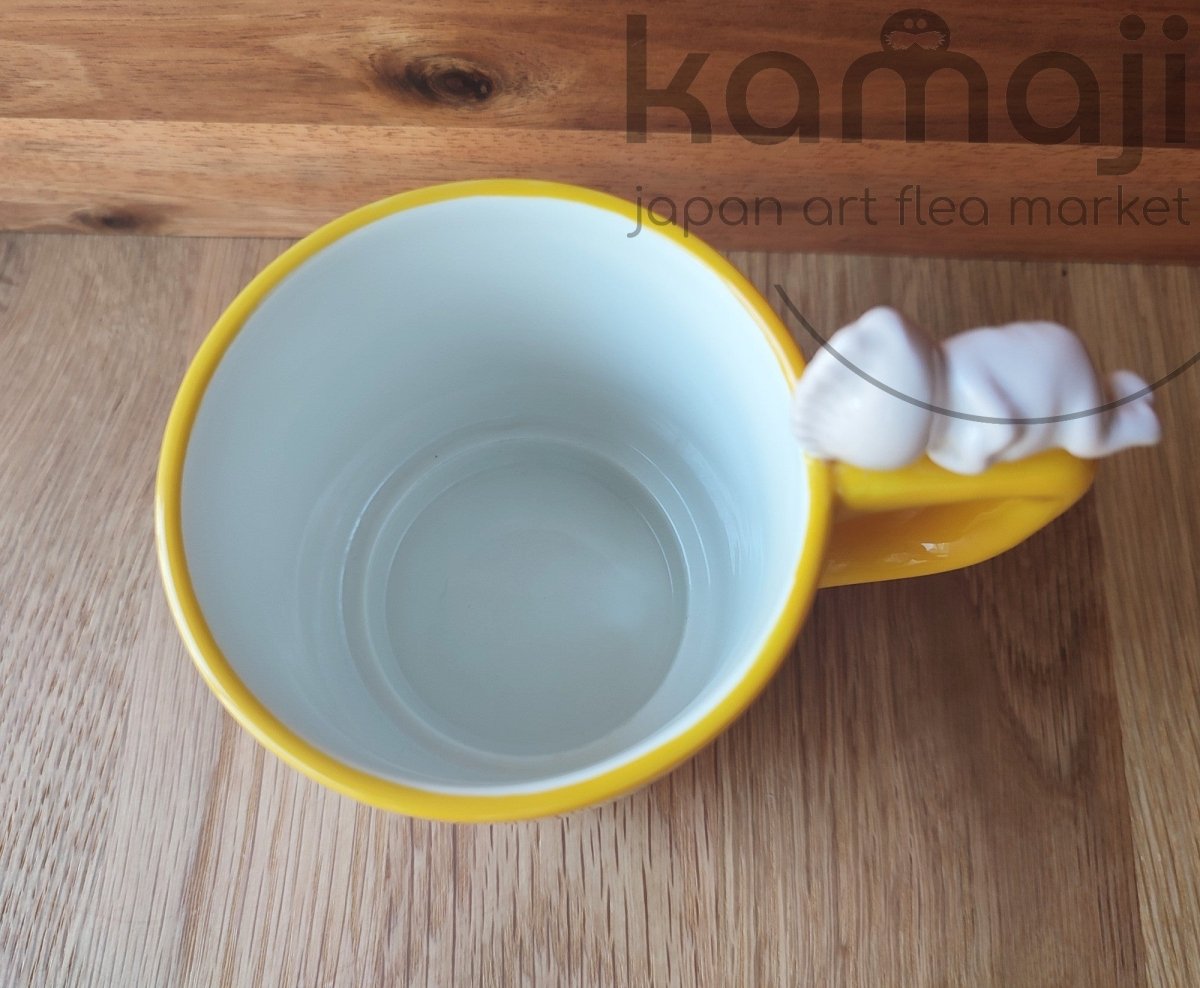 Official Dorohedoro Mug Cup • Gyozaman Gyoza Fairy Yellow Cup • Anime/Manga Gift - Kamaji Market