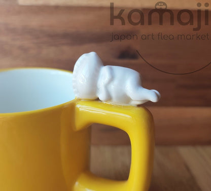 Official Dorohedoro Mug Cup • Gyozaman Gyoza Fairy Yellow Cup • Anime/Manga Gift - Kamaji Market
