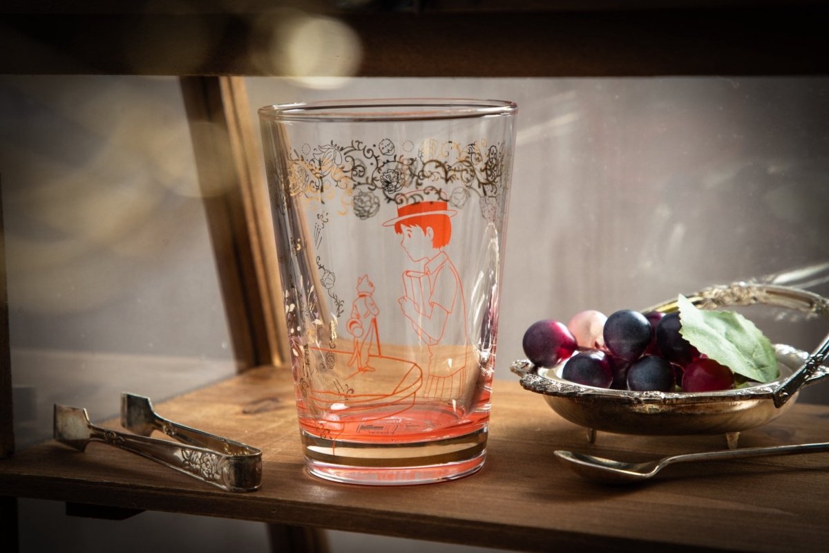 Official Ghibli Baron Glass/Cup Set of 2 • Whisper of the Heart, The Cat Returns Anime • Japanese Tableware/Glassware - Kamaji Market
