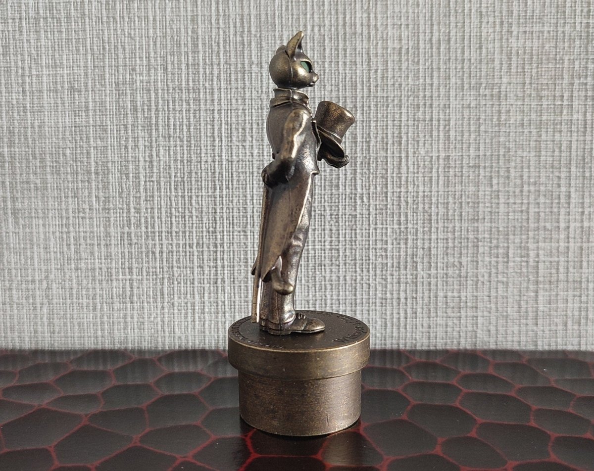 Official Ghibli Baron Metallic Jewelry Box/Figure • Whisper of the Heart Home Decor/Diorama • Ghibli Museum Exclusive - Kamaji Market