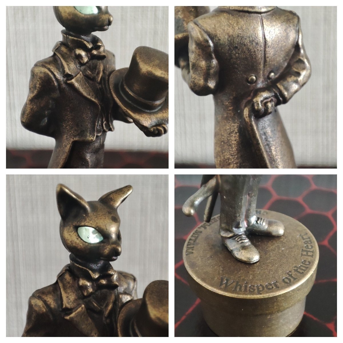 Official Ghibli Baron Metallic Jewelry Box/Figure • Whisper of the Heart Home Decor/Diorama • Ghibli Museum Exclusive - Kamaji Market
