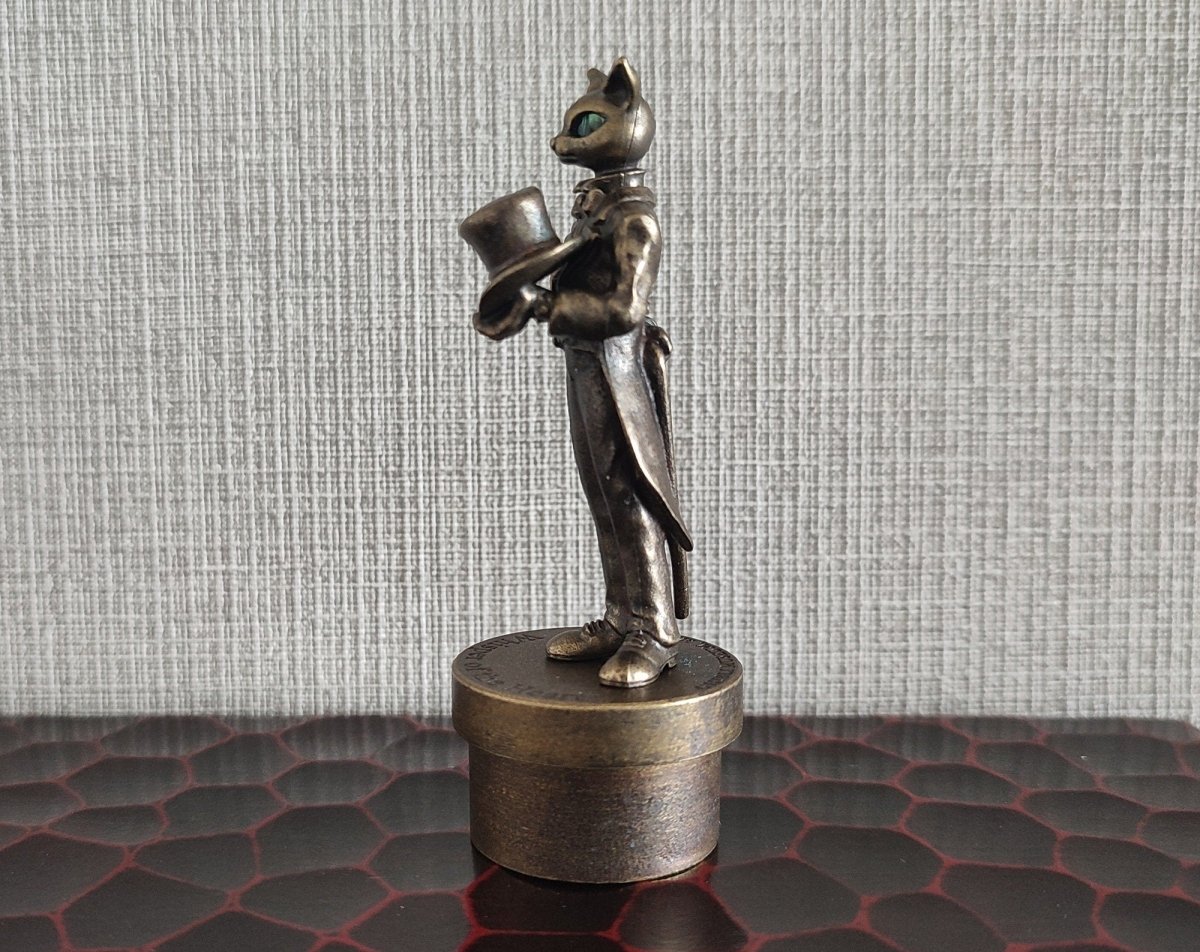 Official Ghibli Baron Metallic Jewelry Box/Figure • Whisper of the Heart Home Decor/Diorama • Ghibli Museum Exclusive - Kamaji Market
