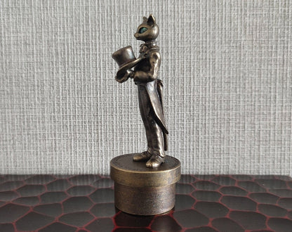 Official Ghibli Baron Metallic Jewelry Box/Figure • Whisper of the Heart Home Decor/Diorama • Ghibli Museum Exclusive - Kamaji Market