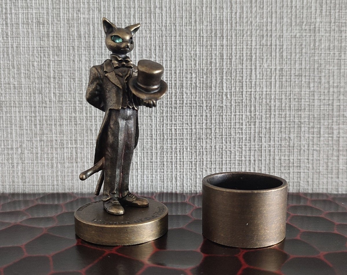 Official Ghibli Baron Metallic Jewelry Box/Figure • Whisper of the Heart Home Decor/Diorama • Ghibli Museum Exclusive - Kamaji Market