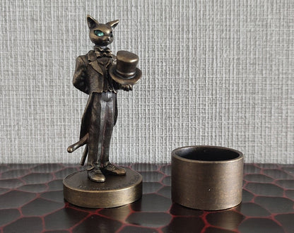 Official Ghibli Baron Metallic Jewelry Box/Figure • Whisper of the Heart Home Decor/Diorama • Ghibli Museum Exclusive - Kamaji Market