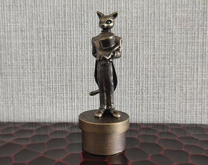 Official Ghibli Baron Metallic Jewelry Box/Figure • Whisper of the Heart Home Decor/Diorama • Ghibli Museum Exclusive - Kamaji Market