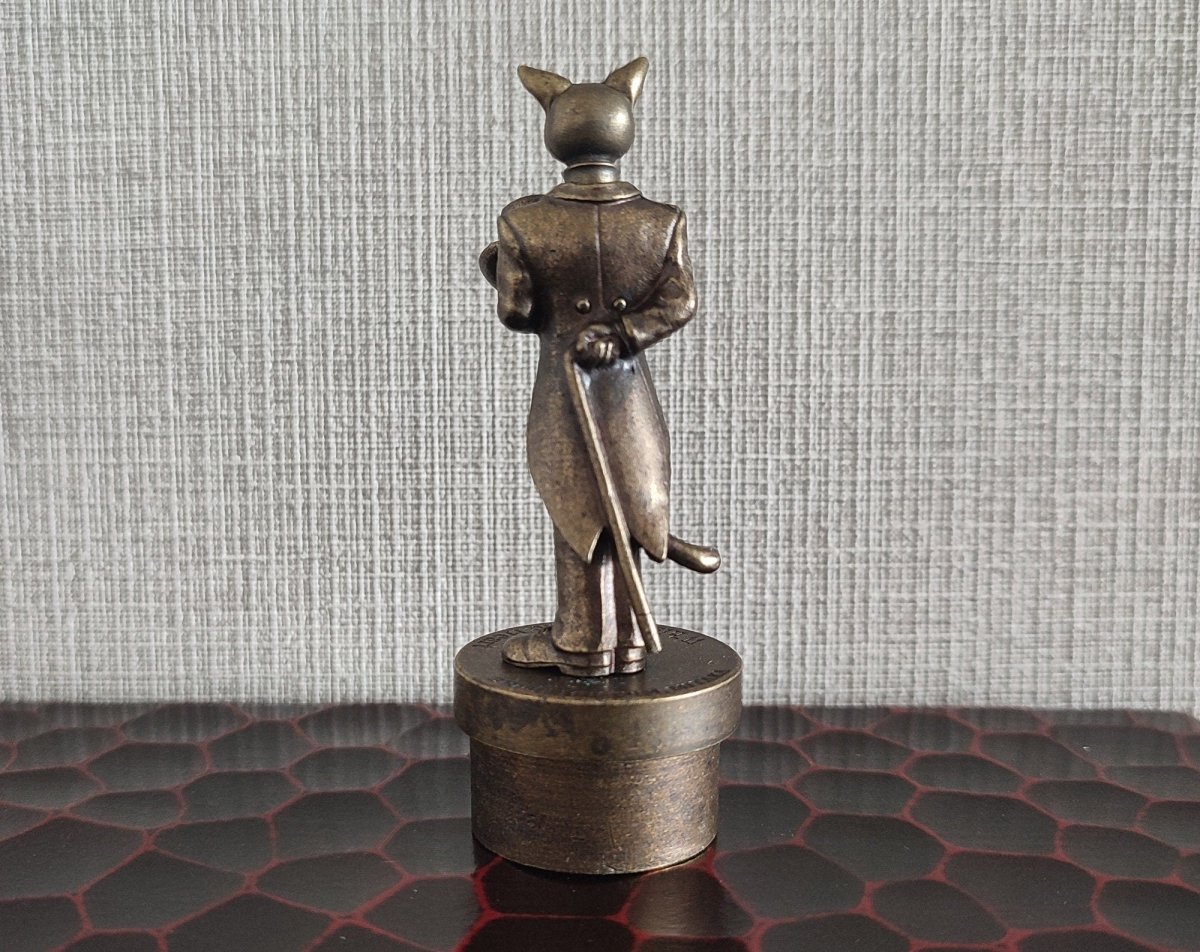 Official Ghibli Baron Metallic Jewelry Box/Figure • Whisper of the Heart Home Decor/Diorama • Ghibli Museum Exclusive - Kamaji Market
