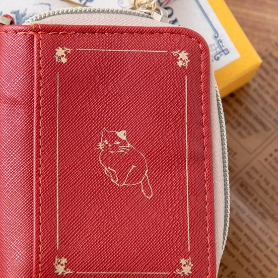 Official Ghibli Baron Pouch/Clutch • Whisper of the Heart Case/Cosmetic Bag/Wallet/Makeup Bag/Purse • Cat Returns - Kamaji Market