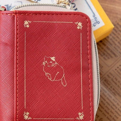 Official Ghibli Baron Pouch/Clutch • Whisper of the Heart Case/Cosmetic Bag/Wallet/Makeup Bag/Purse • Cat Returns - Kamaji Market