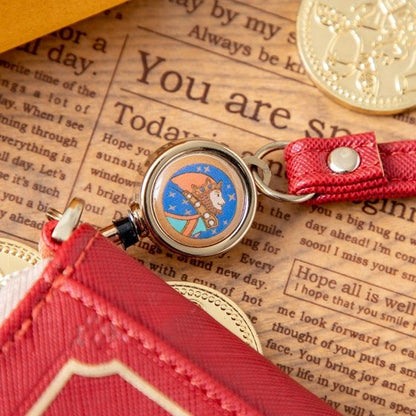 Official Ghibli Baron Pouch/Clutch • Whisper of the Heart Case/Cosmetic Bag/Wallet/Makeup Bag/Purse • Cat Returns - Kamaji Market
