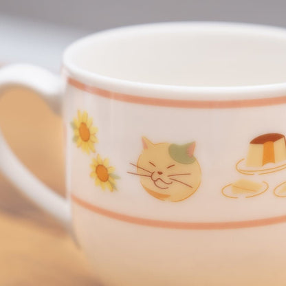 Official Ghibli Baron Tea Cup • Whisper of the Heart, The Cat Returns Mug Cup • Japanese Ceramic Tableware - Kamaji Market