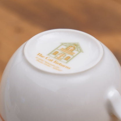 Official Ghibli Baron Tea Cup • Whisper of the Heart, The Cat Returns Mug Cup • Japanese Ceramic Tableware - Kamaji Market